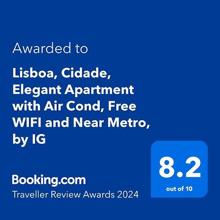 Lisboa, Cidade, Elegant Apartment With Air Cond, Free Wifi And Near Metro, By Ig 외부 사진